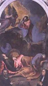 Christ in the Garden of Gethsemane by Palma Vecchio (Jacopo Negretti)