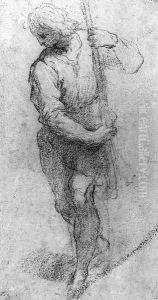 A boy holding a candle by Palma Vecchio (Jacopo Negretti)