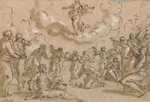 The Ascension by Palma Vecchio (Jacopo Negretti)