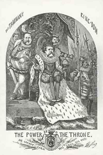 John T Hoffman and William Boss Tweed 1871 - view 1