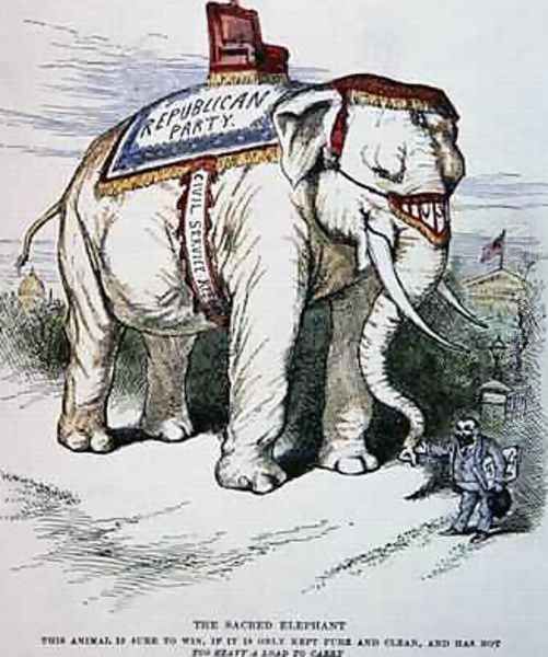 The Sacred Elephant 1884 - view 1