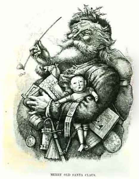 Merry Old Santa Claus by Thomas Nast