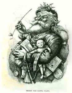 Merry Old Santa Claus by Thomas Nast