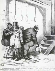 The Only thing they Respect of Fear by Thomas Nast