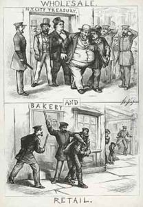 Wholesale and Retail from Harpers Weekly 16th September 1871