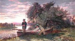 A Breeze Getting Up 1884 by Erskine Nicol