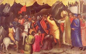 Saint Nicholas Saves Three Innocent Men 1380s