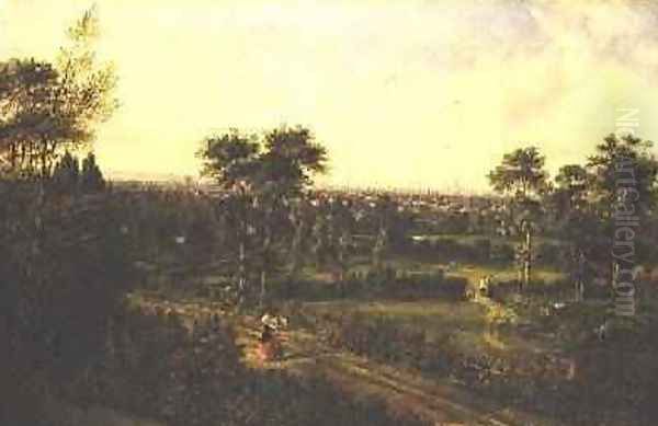 View of London from Denmark Hill - view 1