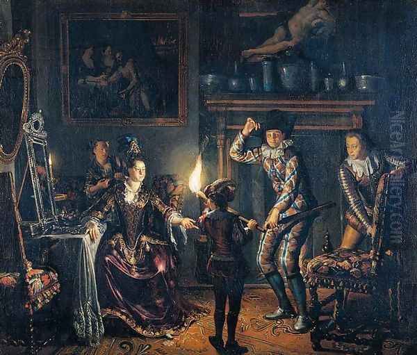 Candle-Lit Interior - view 1
