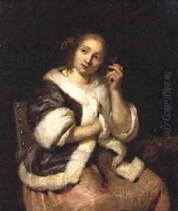 Lady with a Watch 1670