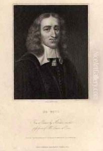 Portrait of Johan de Witt 1625-72 by Caspar Netscher