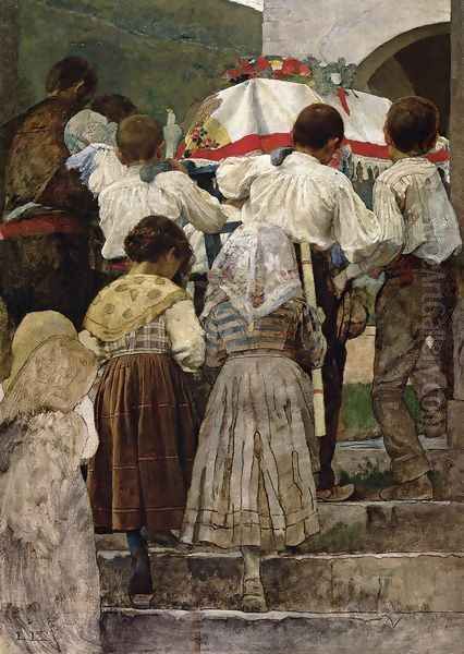 A Child's Funeral - view 1