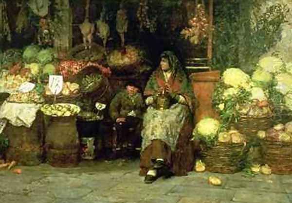 The Vegetable Vendor 1890 - view 1