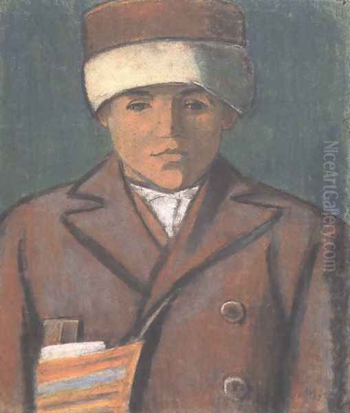 Schoolboy c. 1932 - view 1