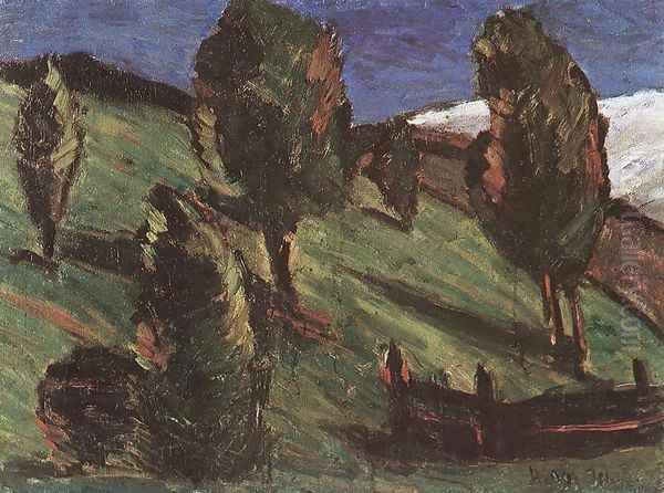 Transylvanian landscape 1925 - view 1