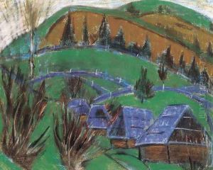 Transylvanian Landscape by Istvan Nagy