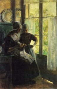 The Sewing Lesson by Elizabeth Nourse