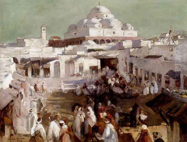 The mosque, Tunis - view 1