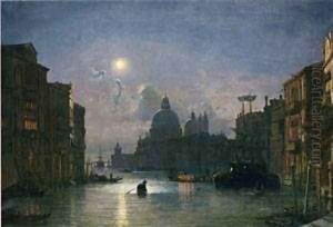 Santa Maria Della Salute Venice by Friedrich Nerly