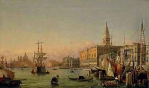 The Doge's Palace and the Bacino di San Marco, Venice