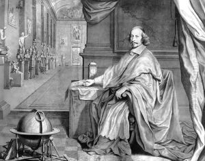 Cardinal Mazarin in His Palace 1659 by Robert Nante