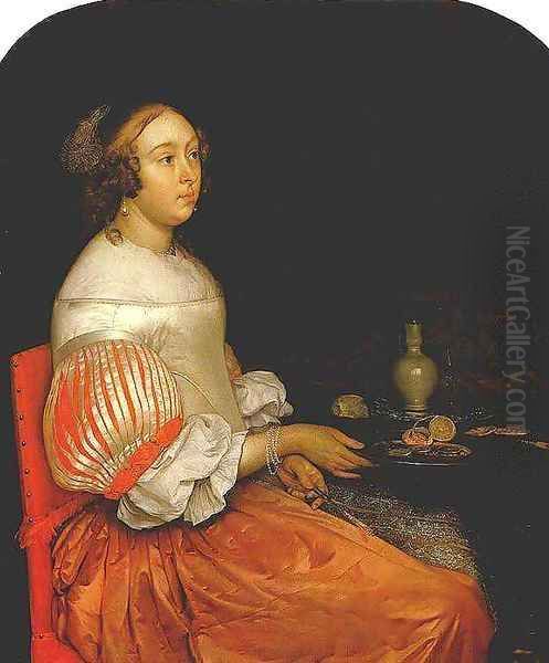 Young Lady at her Breakfast 2 - view 1