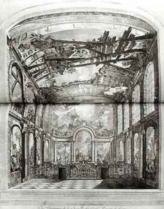 Decoration of the chapel of the Hospice des Enfants Trouves in Paris by Charles Joseph Natoire