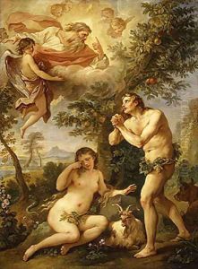 The Expulsion from Paradise 1740