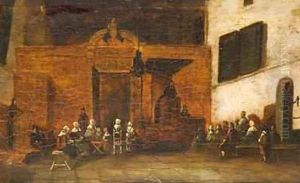 At Worship by Peeter, the Elder Neeffs