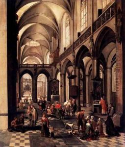Interior of a Flemish Church