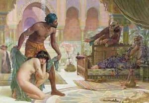 The Bitter Draught of Slavery 1885 by Ernest Normand