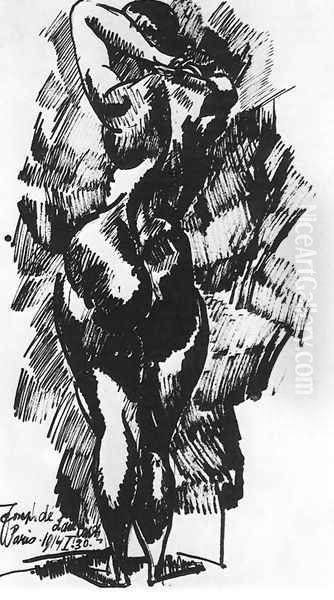 Back of a Nude 1914 - view 1