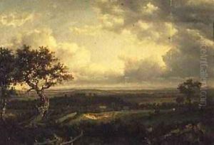 Near Mr Blackwells House at Harrow Weald by Patrick Nasmyth