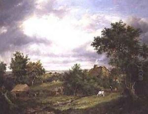 View in Hampshire by Patrick Nasmyth