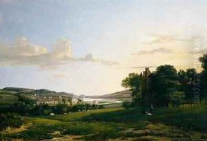 A View of Cessford and the Village of Caverton by Patrick Nasmyth