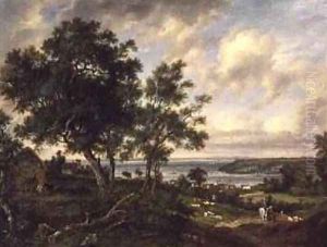 Meeting of the Avon and the Severn by Patrick Nasmyth