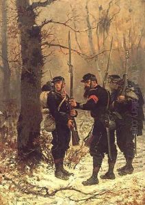 The Post of Danger by Alphonse de Neuville