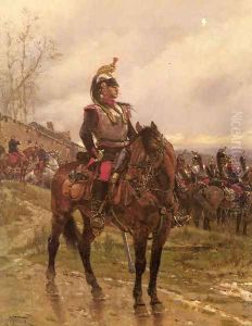 The Hussars by Alphonse de Neuville