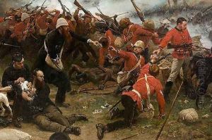 Defence of Rorke's Drift. Detail Defence of Rorke's Drift. Detail