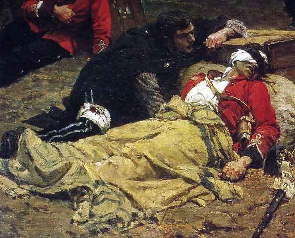 The Defense of Rorkes Drift, detail - view 1