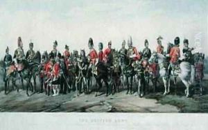 Uniforms of the British Army engraved by J Morris 1859 by Orlando Norie