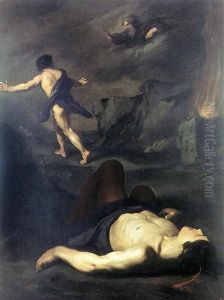 Cain and Abel by Pietro Novelli