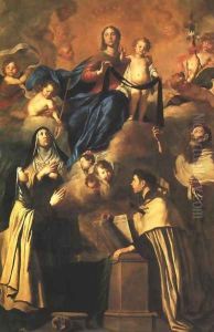 Our Lady of Mount Carmel by Pietro Novelli