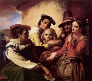 The Fortune Teller by Francois-Joseph Navez