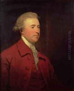 Portrait of Edmund Burke by James Northcote