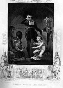 Prince Arthur and Hubert in King John by William Shakespeare by James Northcote
