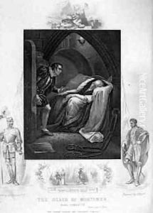 The Death of Mortimer Act II Scene 5 in Henry VI Part I by William Shakespeare 1564-1616