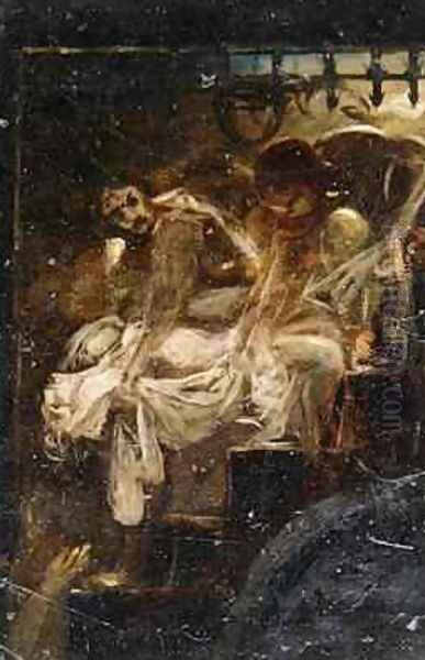 Study for Burying the Royal Children 1790 - view 1