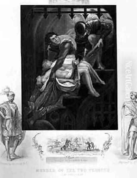 The Murder of the Two Princes in the Tower in Richard III by William Shakespeare 1564-1616 - view 1