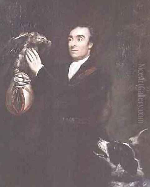 The Falconer a portrait of the artists brother Samuel Northcote 1809 - view 1